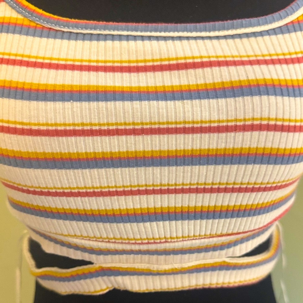 Colorful Striped Tank Top - Picture 4 of 4